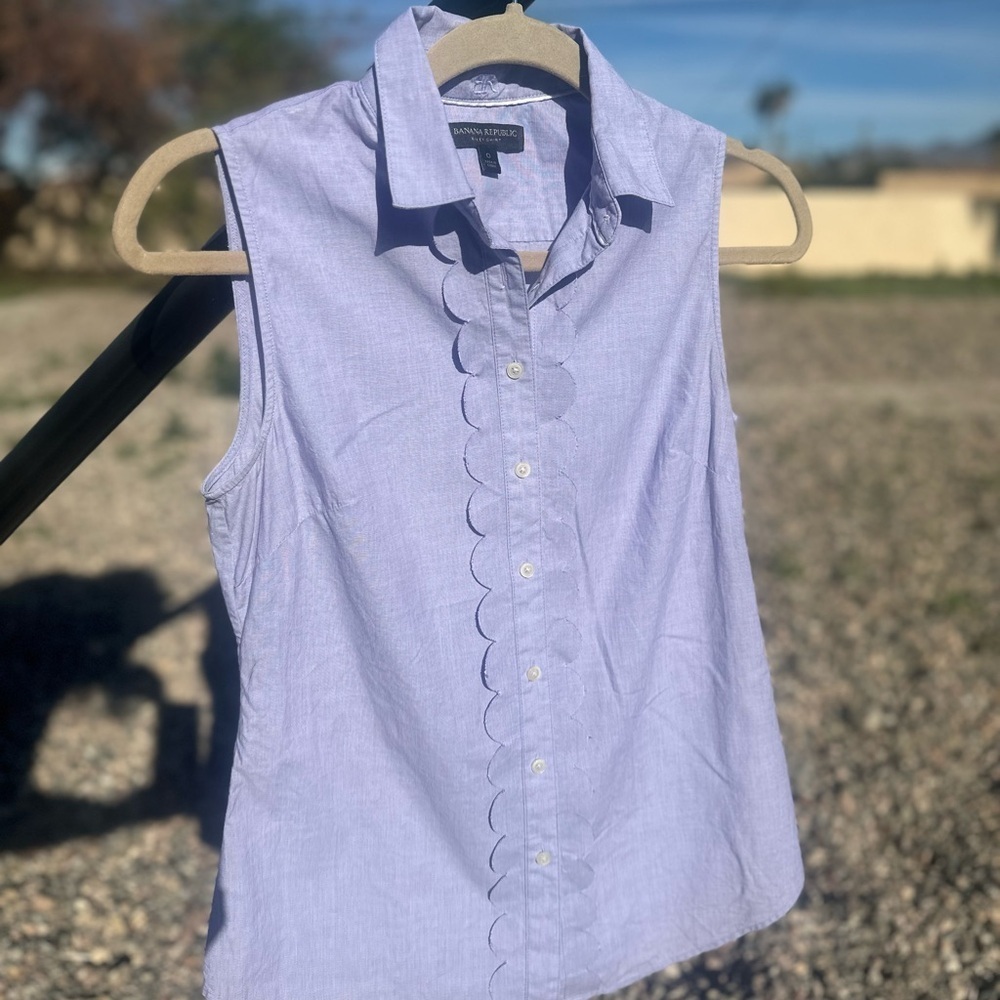 Banana Republic Riley shirt size 0 EUC